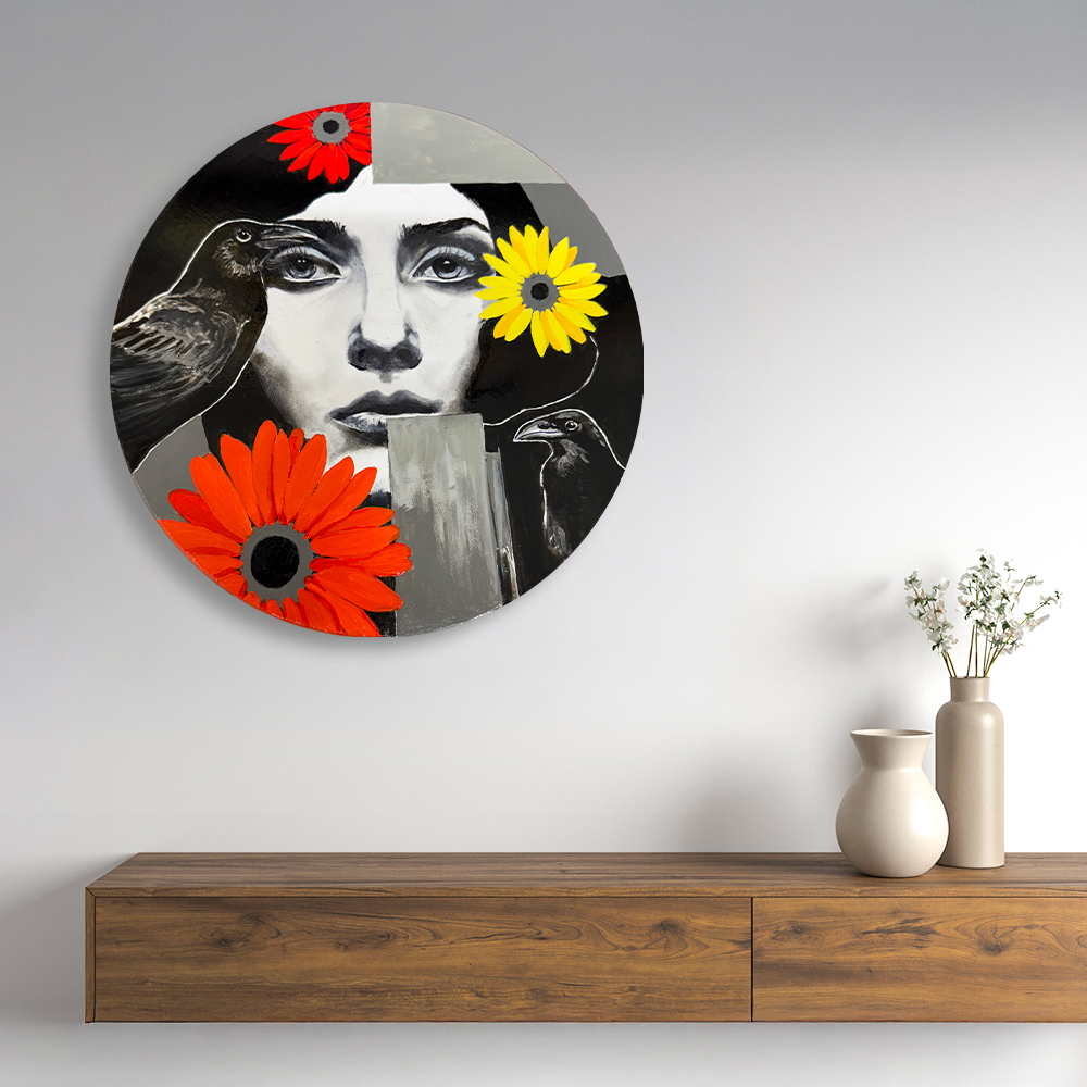 View of picture in situ